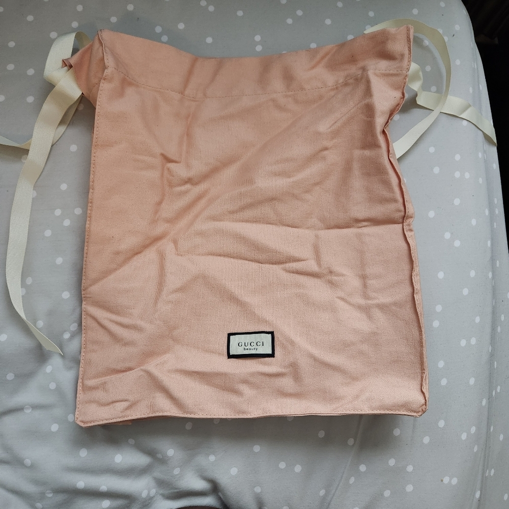 Gucci Beauty dust bag